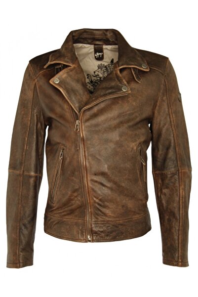 mauritius Geaca de Piele Naturala Barbati Gipsy Maro Vintage Marvin