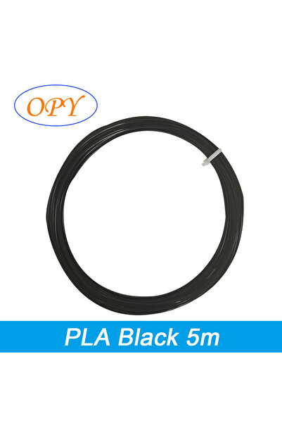 choice2 خيط طباعة ثلاثية الأبعاد من مادة PLA أسود بطول 5 أمتار، مصنوع من بلاس...