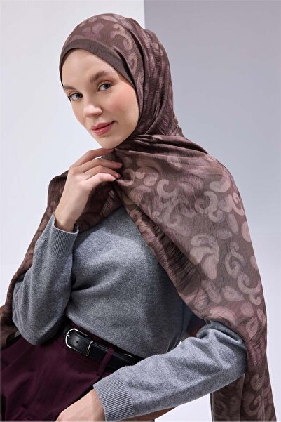 Silk Home Urban Hours Harmony Brown Mayda Shawl 190X70