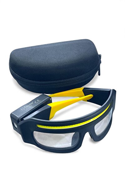 Kenko Gözlük Model 4 Modlu Sensörlü Kafa Lambası Tamir Balıkçı Gece Işığı Kafa Feneri Şarjlı