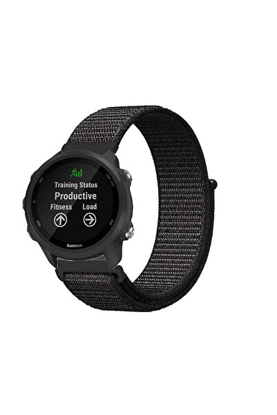 Tagomoon Garmin Forerunner 245 / 245 Music ile Uyumlu Kordon Cırt Cırtlı Spor...