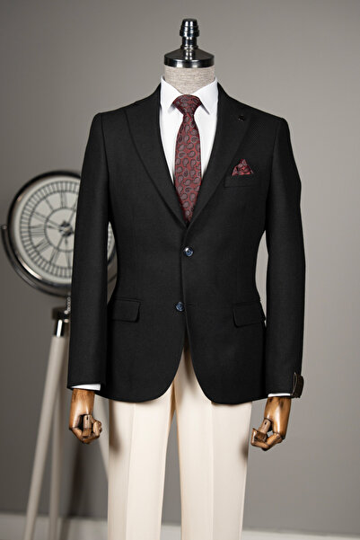 Terziayhan Tailor Ayhan Slim Fit Wool Jacket