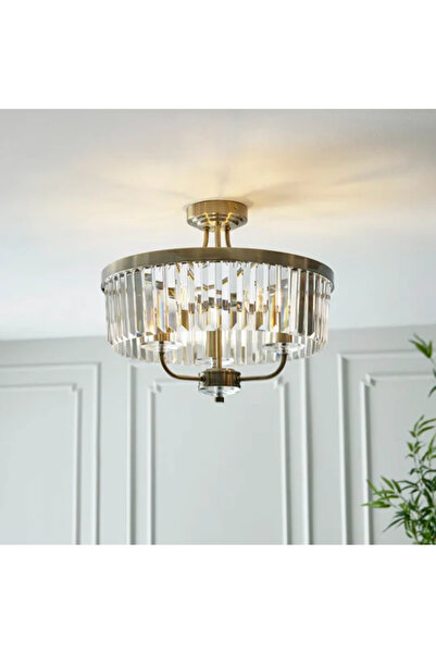 RONİSU AYDINLATMA Katlyn Taşlı Avize RA-AVZ- 1953-31-97