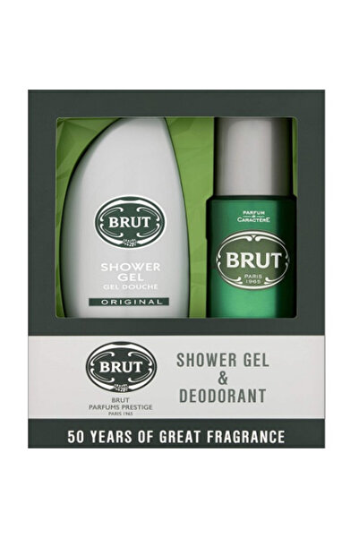 Brut Caseta Cadou(Deo 200 Ml+Sg 250 Ml)Brut Original