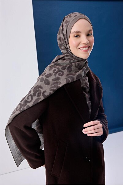 Silk Home Urban Hours Harmony Gray Mayda Shawl 190X70