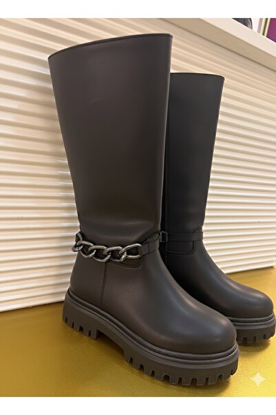 Mini Angel Deri kız çocuk çizme