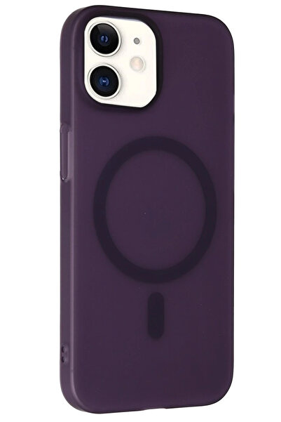 Joko 1612250747 غطاء آيفون 11 تونا بي سي سليم ماج سيف - (115022) أرجواني غامق