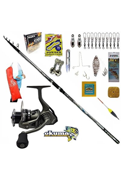 Oslo Okuma Acuador ACU-8000A 420cm 70-250gr Crome Profesyonel Sazan Kıyı Olta...