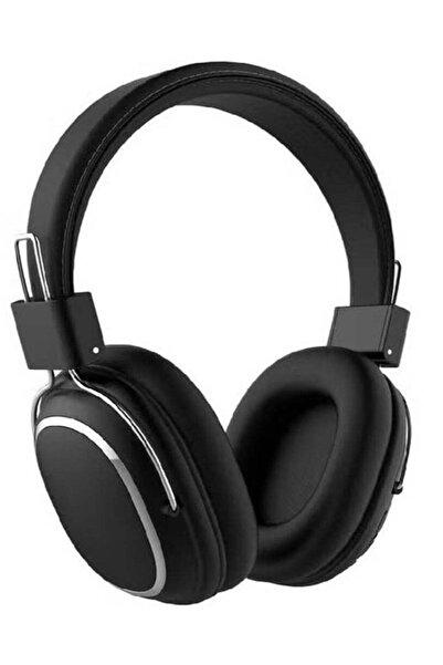 Generic Wireless Over-Ear Headphones with Bluetooth and Microphone - Black