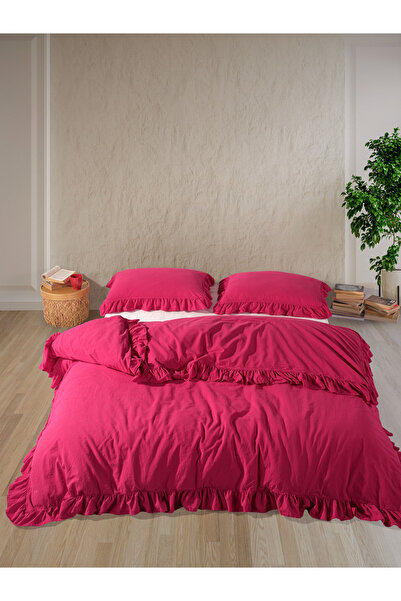 Naturel Collection Δίχρωμο Σετ Παπλωματοθήκης Διπλού Μεγέθους