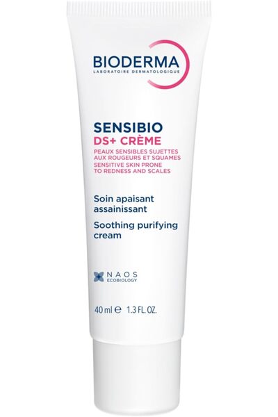 Bioderma Sebium Sensibio DS+ Soothing Purifying Cream for Seborrheic Dermatit...