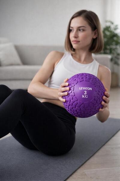 Leyaton Zıplamayan 3 KG Sağlık Topu