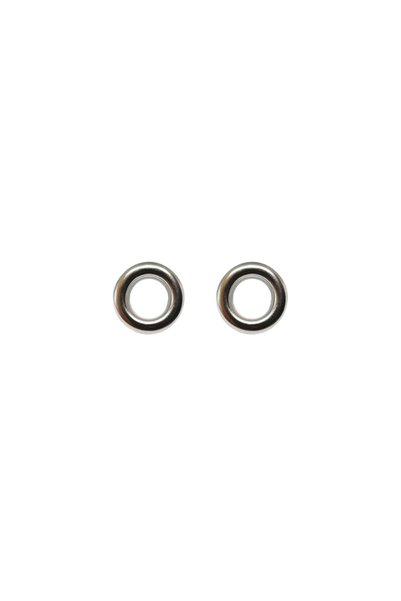 Klassiqe 10 mm Bird Eye Silver Hotfix Metal Rivet – 144 Pieces |   Iron-On