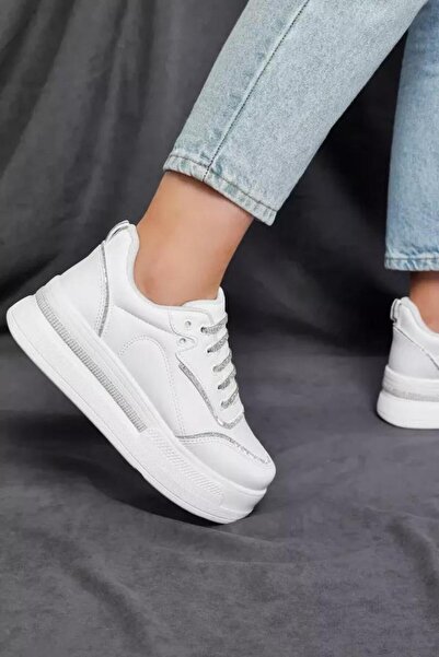 Papuçsepeti Papuç Sepeti 319 Pantofi sport pentru rochie de mireasă cu talpă ...