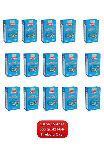 Çaykur 42 Nolu Tirebolu Çayı 500 gr. 15'li Koli