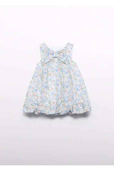 Abel & Lula فستان مايورال أبيل لولا للفتيات الصغيرات من بيونس آيرز باللون الأزرق