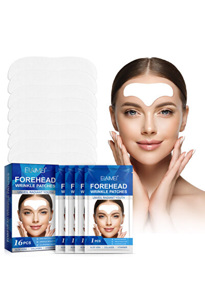 ELAIMEI لاصقة مضادة للتجاعيد للجبهة بخلاصة الصبار والكولاجين والفيتامينات لإص...