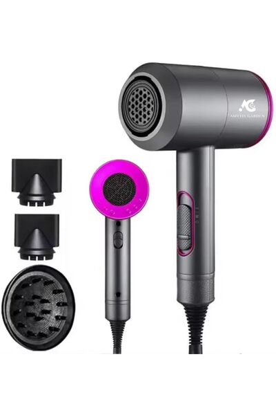 AMYTIS GARDEN Professional 2000W ionic hair dryer, lightweight and quiet, wit...