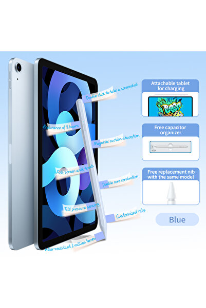 Anker A7168 Tablet Stylus Pen; Capacitive Pen, Anti-Touch Error; Long Battery Life