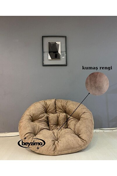 beyzima Yer Pufu Yer Minderi Çok İşlevli Minder koltuk minder
