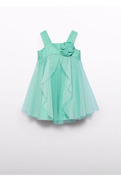 Abel & Lula فستان موضة للفتيات من مايورال أبيل لولا باللون الأخضر