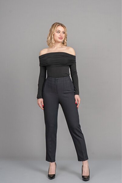 MissVina PANTALONI FLETOLU BORU PAÇA LİKRALI 30334