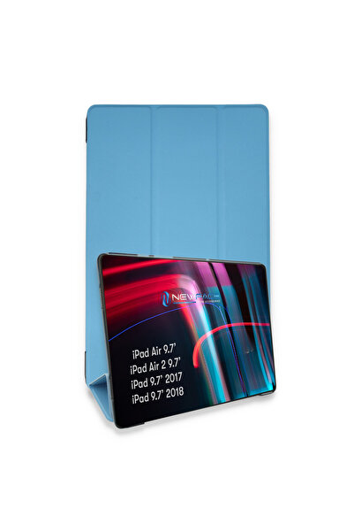 NewFace Ipad 5 air 9.7 case tablet smart case - blue