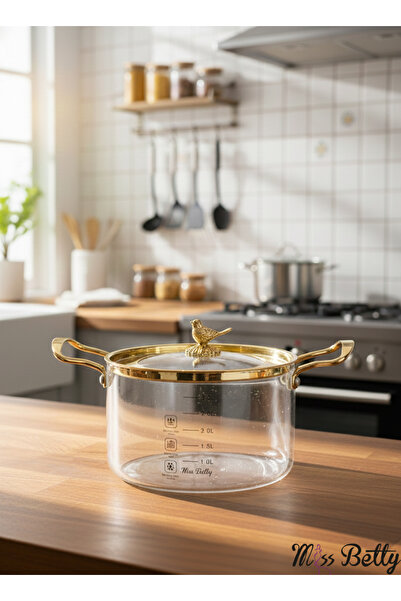 Miss Betty Paradise Glass Pot 3.5 Lt