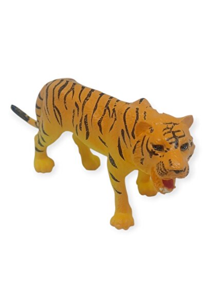 KIZIL Hayvan Figürleri - Vahşi Hayvanlar 12 cm - Turuncu Kaplan