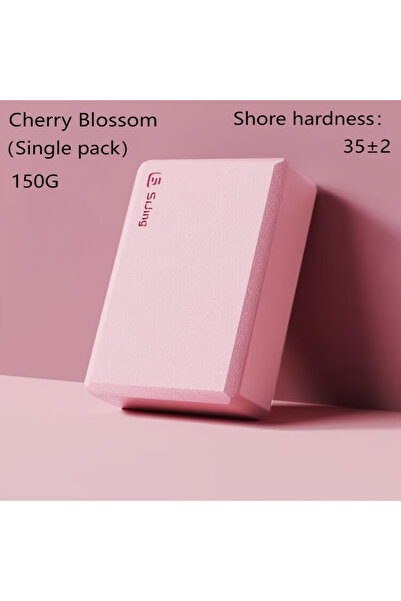 Choice pink Yoga bricks foam bricks, a special adult yoga auxiliary tool for high-density dancing and leg p