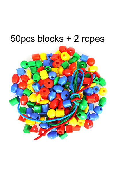 choice2 50CZ 2S لعبة مونتيسوري التعليمية للأطفال، مكعبات هندسية للتعلم المبكر...