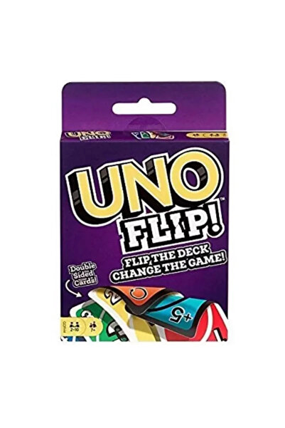 Uno 09 1pcs Mattel FLIP! Games Family Funny Entertainment Board Game Fun Playing Cards Kids Toy
