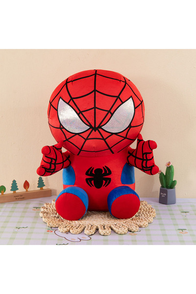 BANDAI دمى سبايدرمان القطيفة من زوزي هونغ تشيزوشيا 2025، بطول 25 سم، من مارفل، دمى محشوة