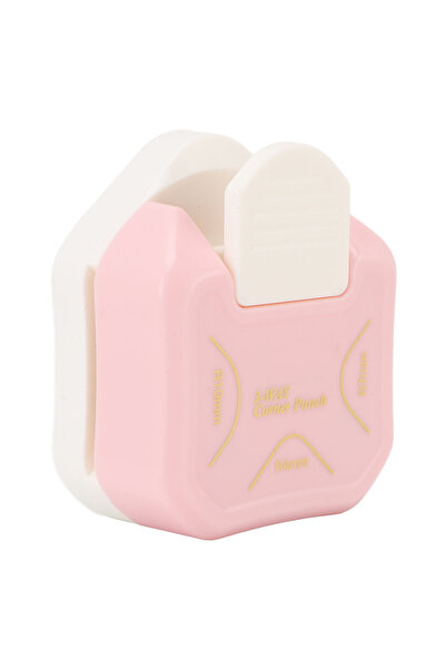 Choice Pink 3 in 1 Paper Corner Cutter R4mm R7mm R10mm Rounder Puncher for Cardstock Photo Scrapbooking Cra