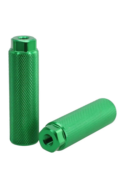 Choice قطعتان من أوتاد الدراجة DOMEN الخضراء المصنوعة من سبائك الألومنيوم وال...