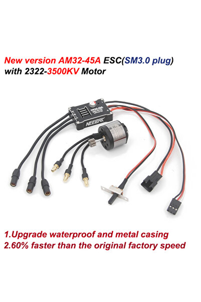 Choice طقم جديد 3500KV SM3.0 2322 2600KV 3500KV محرك بدون فرش AM32 وحدة تحكم ...