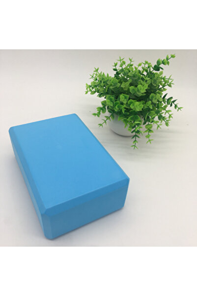 Choice مكعبات يوغا زرقاء اللون من مادة EVA، مانعة للانزلاق، مناسبة لتشكيل الجسم، والتدريب الصحي، والرياضة، وتمارين التمدد.