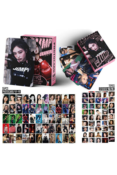 Choice مجموعة ملصقات صور فردية من ألبوم JUMP الجديد JN، 127 قطعة، تتضمن بطاقا...