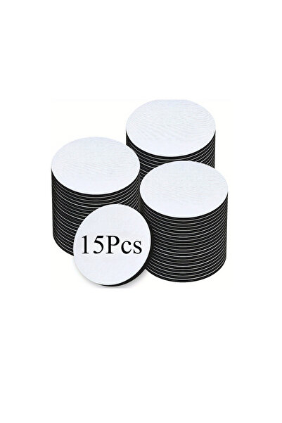 Choice Bd-Round-15pcs 15pcs Sublimation Coasters – 0.5cm Thick Blank Cup Mats for Heat Transfer Printing, D