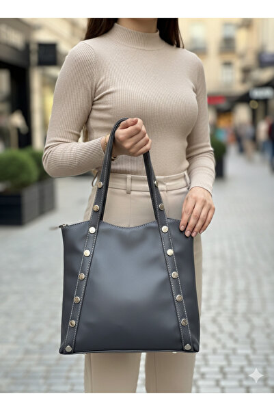 AVİVACOLLECTİON Nora Zippered Shoulder Bag – Stylish Design Suitable for Ever...