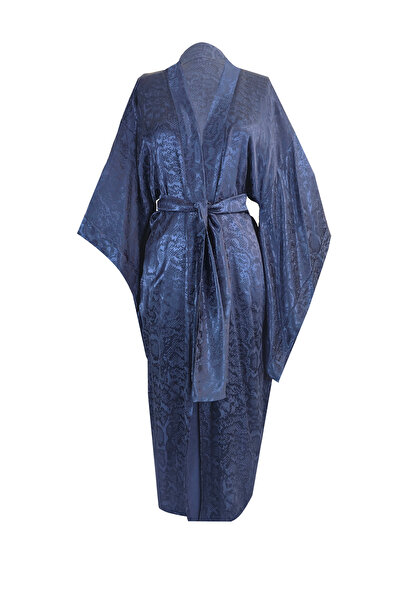 MANOTRES Snake Satin Kimono