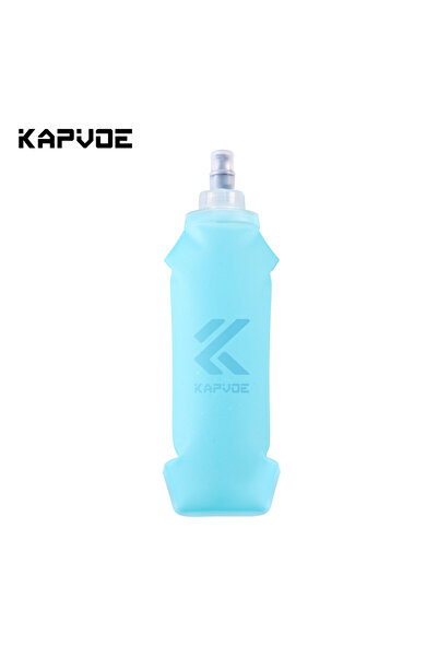 KAPVOE KSD-2503-01 Folding Water Bottle TPU BPA-Free Collapsible Soft Flask O...