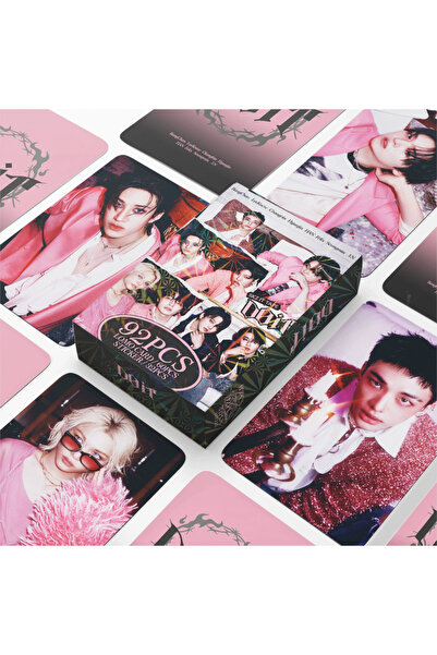Choice مجموعة بطاقات صور ألبوم SKZ IT TAPE: DO IT الجديد (92 قطعة) - بطاقات ل...
