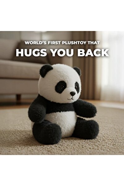 Choice 1 دمية باندا هوجموشن يو إيموجينال موتور القطيفة التي تعانقك مرة أخرى د...