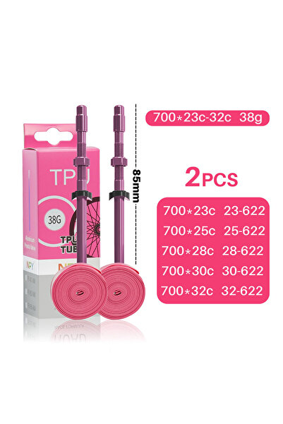 Choice صمام بريستا 28-32C وردي، قطعتان، 38 جرام، 85 مم، صمام فرنسي وردي NPY، ...