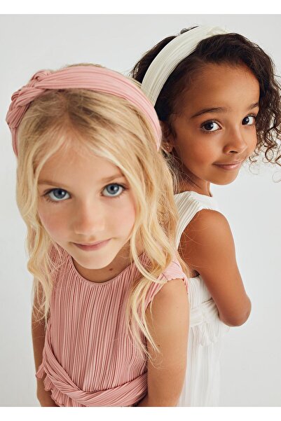 Abel & Lula قبعة ميورال أبيل لولا للفتيات منسوجة على شكل تاج بلوم باللون الوردي