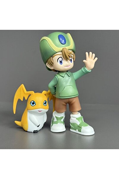 BANDAI مجسم شخصية تاكايشي تاكيرو وباتامون من سلسلة ديجيمون أدفنتشر، مصنوع من ...