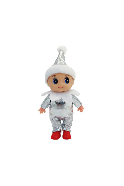 Choice Silver Christmas Mini Baby Elf Dolls Todder Elves Shining Kindness Cra...