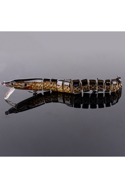 Choice طُعم ماغنيشر متعدد المفاصل للسباحة CC20-05، وزن 20.5 غرام/28.3 غرام، طُعم صلب غاطس على شكل ثعبان البحر، مناسب لصيد سمك اللوتش.