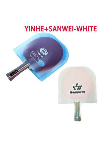 Choice أغطية حماية مضارب تنس الطاولة YINHE-SANWEI-WHITE YINHE/SANWEI، غشاء مق...
